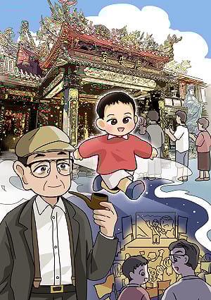 童子瑋推成長故事漫畫 自爆偷吃魚頭被母親喝斥童年往事