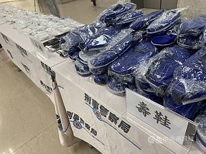 70雙壽鞋夾層藏海洛因市價4千萬　寮國寄台5嫌被逮