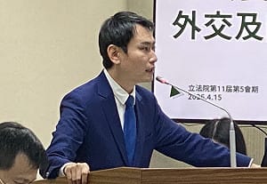 綠委問「有向美國說伊朗戰爭傷害台灣利益嗎？」 陳明祺：有 