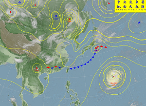 鋒面、颱風包夾！中颱「辛樂克」準備大迴轉 下雨時程出爐