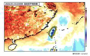 告別晴天！春雨鋒面明起連襲3天 降雨熱區曝光
