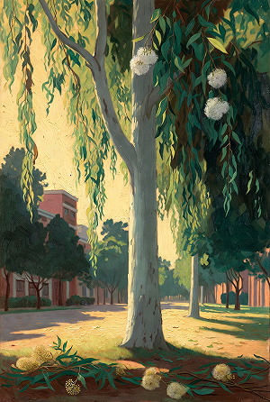 回文詩》尤加利樹