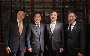 李逸洋會晤日自民黨3眾議員　聚焦無人機、太空合作與區域安全