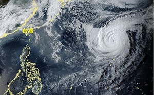 最強4月颱「辛樂克」體積大台灣好幾倍！震撼對比圖曝光