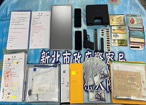 新北警同步掃黑20件逮捕85人　破獲藥局遭勒索案