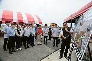 解土方難題  卓榮泰：推動國家級填海造陸、窪地回填計畫