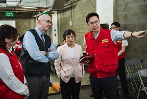 觀摩中央民防應變演習 AIT：象徵台灣全社會韌性重要一步