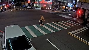 台中男闖紅燈過馬路  警攔查遭辱罵反抗依法送辦