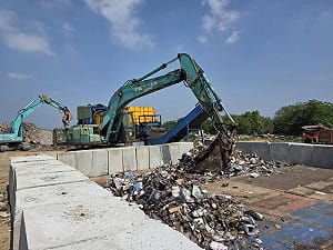 苗栗西山掩埋場垃圾悶燒情況多！市府編列1500萬預算改善