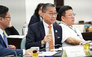 接見美智庫訪團 徐國勇：在野附和中國延宕預算錯失增強國防時機 