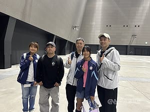 13歲滑板女孩林逸凡　不介意參訪沒看到亞運場地