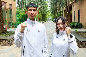 亞沙運開幕式　張俊生、菈后．苡婭任男女掌旗官