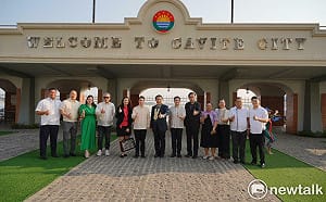 以最精簡時間做最精實交流  黃偉哲訪菲首站抵姊妹市加美地市