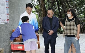 (影)基隆營養午餐再升級！童子瑋密集視察促成「週三特餐日」