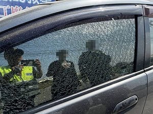 隨機射擊店家落地窗及車窗　中市警攻堅逮4人