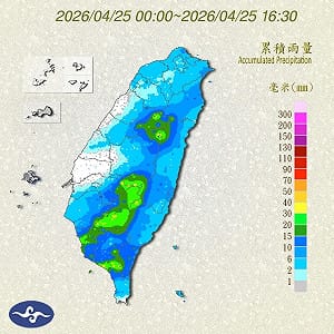 今日雨神南巡！高雄降雨量破63毫米奪冠 離南部解渴「還差一點」