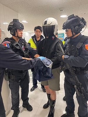 北市男持BB槍假手榴彈搶中信銀行　北檢聲押禁見