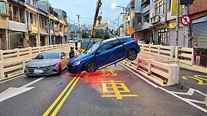 桃園龍岡地下道車禍8人受傷　無酒駕原因待釐清