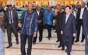 林佳龍率團出席史瓦帝尼慶典 與賴清德影片同場見證ICC開幕 