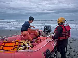 台東都蘭鼻海岸4人潛水打魚  1男失聯尋獲已溺斃