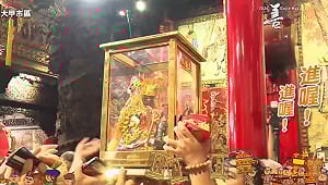大甲媽祖凌晨安座 顏清標：遶境能是世界3大宗教活動是靠大家團結