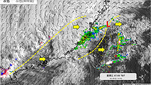 鋒面要到了！氣象專家提醒「2區域」慎防短時間較大雨勢