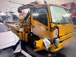 男開拖吊車連3次肇事遭疑毒駕　苗栗警：查處中