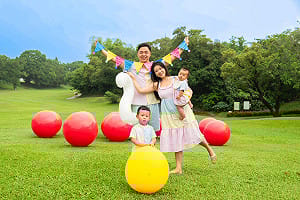 高雄果嶺自然公園迎勞動節連假   「高雄熊快閃見面會」登場