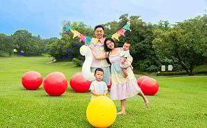 高雄果嶺自然公園迎勞動節連假   「高雄熊快閃見面會」登場