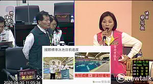 台南無標準池卻游出全中運亮點  蔡筱薇爭取設置國際標準泳池