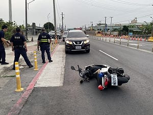 自小客車拒檢衝撞員警　高雄警開3槍攔阻遭逃逸