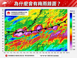 像幫浦一樣狂噴水！首波梅雨到 專家點出4重點：這不是一般鋒面