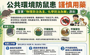 北市鼠患遭轟亂投藥 律師批：國民黨、共產黨處理事情都採「無差別」粗暴手段