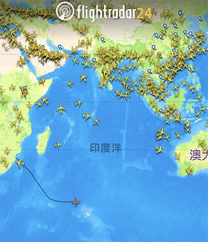 賴清德返台航線「東向大繞行」避敏感空域　王義川曝航跡：孤單但值得