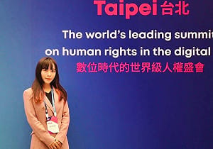 全球最大人權論壇遭打壓取消    黃捷：凸顯中國畏懼自由社會力量