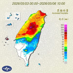 北台雨量破百「嘉義以南卻一片空白」！鄭明典揭南部補水關鍵