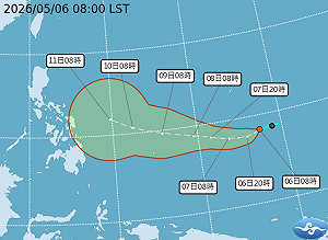 準颱風「哈格比」最快24小時內生成！預估路徑曝光