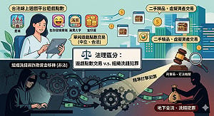 專論》刑事局別搞錯啦！釐清法律邊界：遊戲點數何辜 犯罪重點在於非法金流與洗錢組織