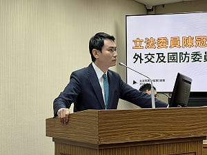 國防創新不能只是換招牌！陳冠廷籲DIO全面升級 借鏡美烏經驗打造常態化創新生態圈