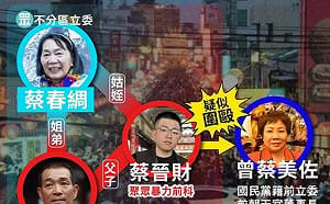 曾蔡美佐遭圍毆骨裂！時代力量轟民眾黨「黑金家族進國會」：不要裝沒事