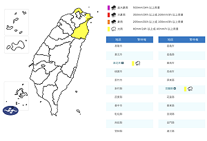 今日北東濕涼局部大雨 明天全台回溫陽光露臉