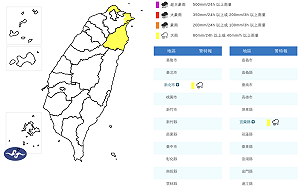 今日北東濕涼局部大雨 明天全台回溫陽光露臉
