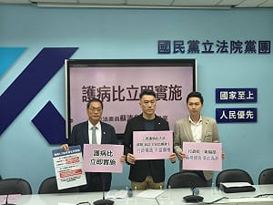反對護病比拖到2028   藍黨團籲立即實施 