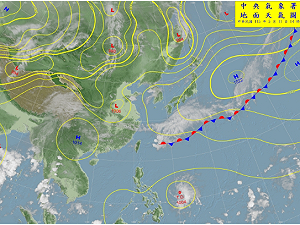要變天了！明起滯留鋒面「由北向南」開炸 未來一週天氣一圖看