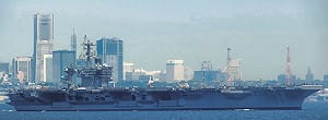 美前沿部署航艦CVN-73  「離巢」駛離橫須賀  