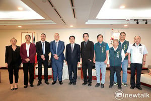 黃偉哲接見以色列市長訪問團　聚焦智慧與綠色城市交流