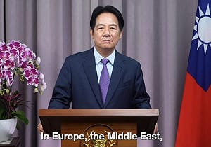 登哥本哈根民主高峰會演說！賴清德：團結站一起自由的光就不會熄