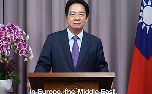 登哥本哈根民主高峰會演說！賴清德：團結站一起自由的光就不會熄