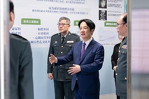 國軍桃園總醫院升級準醫學中心 賴清德：軍品供需的輸血站務必如期完工 