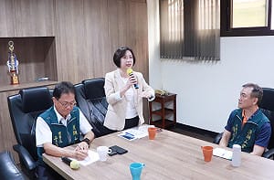 力挺台中無人機國家隊！何欣純拜會漢翔工會 籲：國安與產業升級不能等